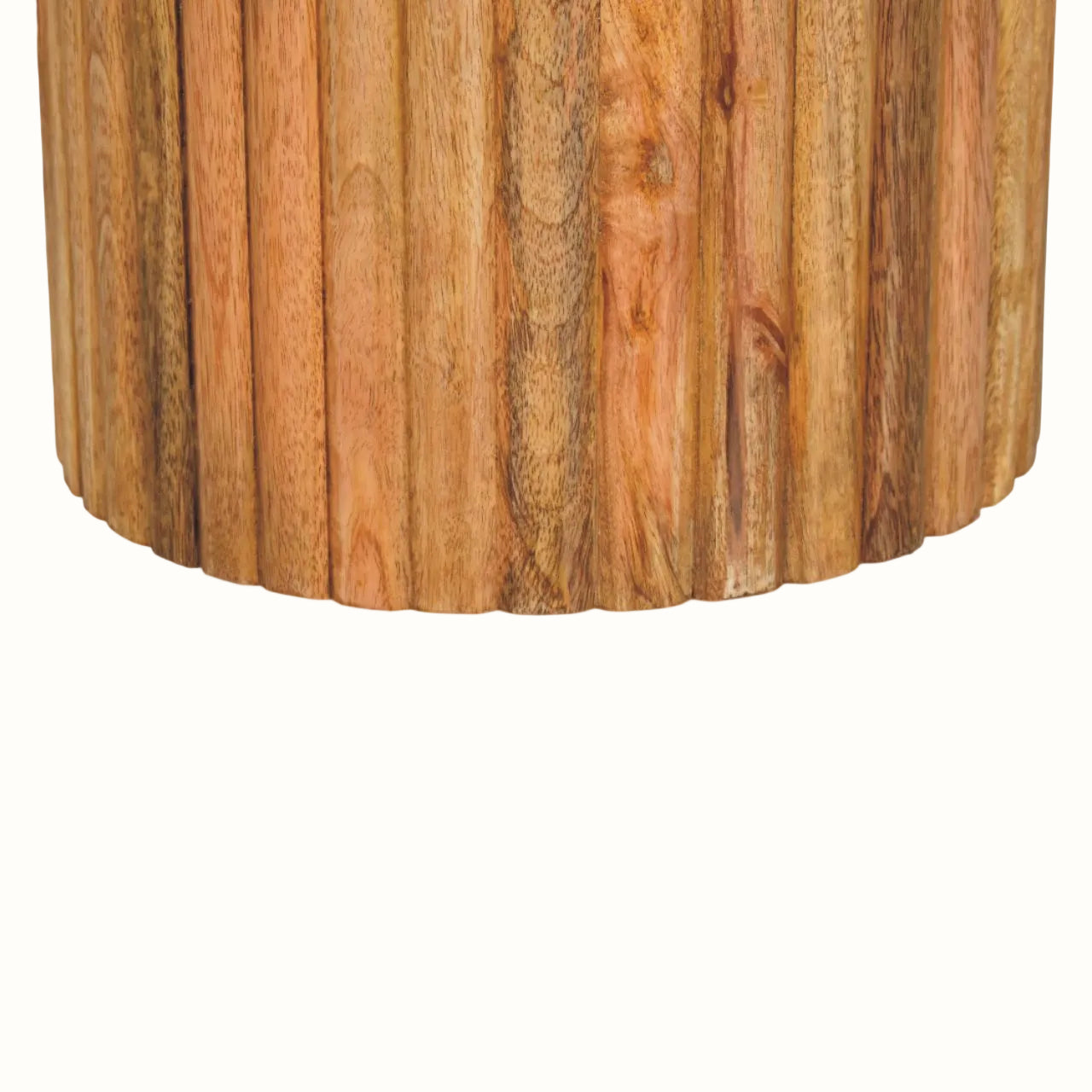 Nova Marble Side Table, Small - Golden Teak