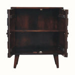 Marina Cabinet, Small - Light Walnut - Bokel Home