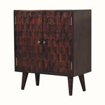Marina Cabinet, Small - Light Walnut - Bokel Home