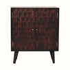 Marina Cabinet, Small - Light Walnut - Bokel Home