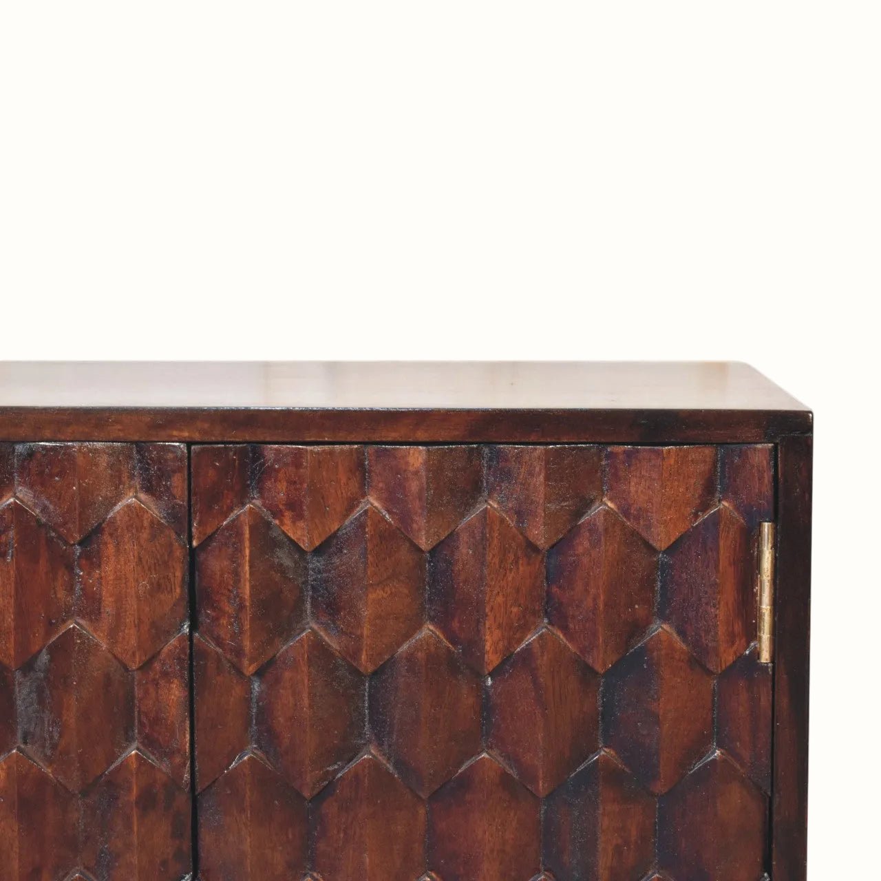 Marina Cabinet, Small - Light Walnut - Bokel Home