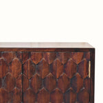 Marina Cabinet, Small - Light Walnut - Bokel Home