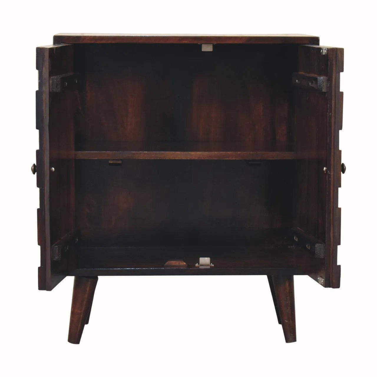 Marina Cabinet, Small - Light Walnut - Bokel Home