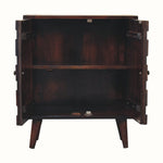 Marina Cabinet, Small - Light Walnut - Bokel Home