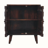 Marina Cabinet, Small - Light Walnut - Bokel Home