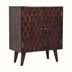Marina Cabinet, Small - Light Walnut - Bokel Home