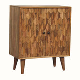 Marina Cabinet, Small - Natural Cabinets & Sideboards - Bokel Home
