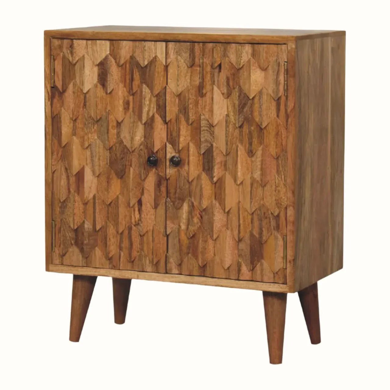 Marina Cabinet, Small - Natural Cabinets & Sideboards - Bokel Home