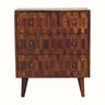 Marina Chest of Drawers, Small - Chestnut - Bokel Home