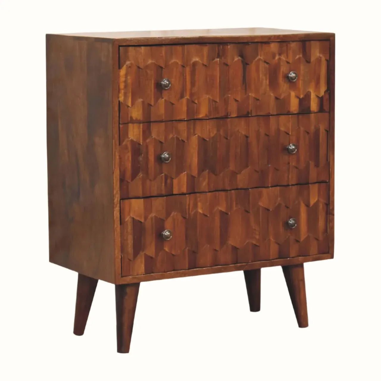 Marina Chest of Drawers, Small - Chestnut - Bokel Home