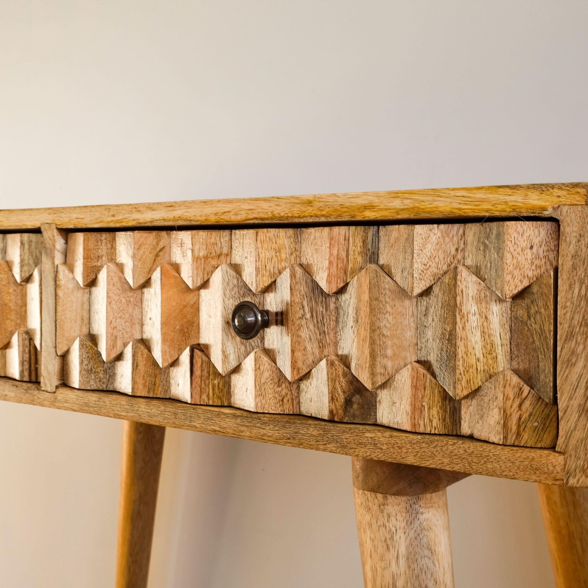 Marina Console Table - Natural Console Tables - Bokel Home