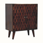 Marina Cabinet, Small - Light Walnut Bokel Home