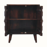 Marina Cabinet, Small - Light Walnut Bokel Home
