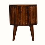 Mellen Bedside Table, Small - Chestnut Bedside Tables - Bokel Home