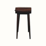 Merrill Dressing Table with Foldable Mirror, Medium - California Walnut