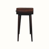 Merrill Dressing Table with Foldable Mirror, Medium - California Walnut