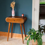 Merrill 1 Drawer Console Table - Chestnut Console Tables - Bokel Home