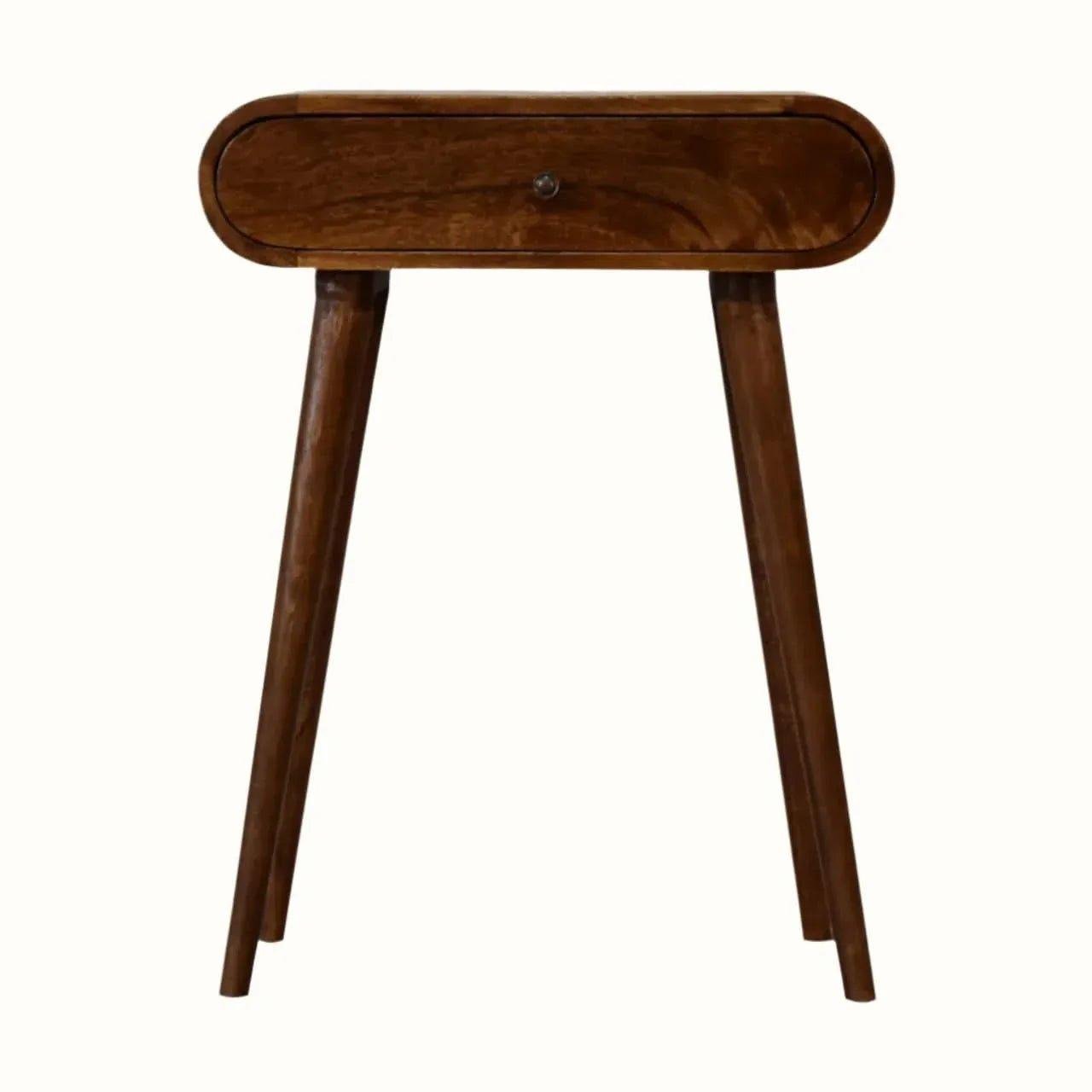Merrill 1 Drawer Console Table - Chestnut Console Tables - Bokel Home