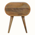 Merrill 2 Drawer Bedside Table, Medium - Natural Bedside Tables - Bokel Home