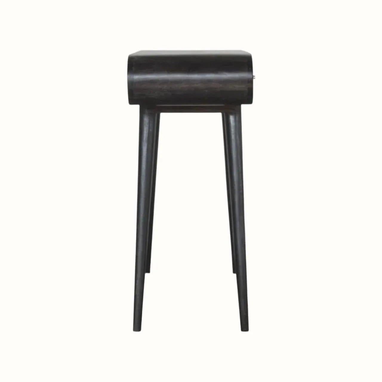 Merrill 2 Drawer Console Table - Ash Black Console Tables - Bokel Home