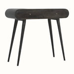 Merrill 2 Drawer Console Table - Ash Black Console Tables - Bokel Home