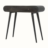 Merrill 2 Drawer Console Table - Ash Black Console Tables - Bokel Home