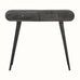 Merrill 2 Drawer Console Table - Ash Black Console Tables - Bokel Home