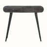 Merrill 2 Drawer Console Table - Ash Black Console Tables - Bokel Home