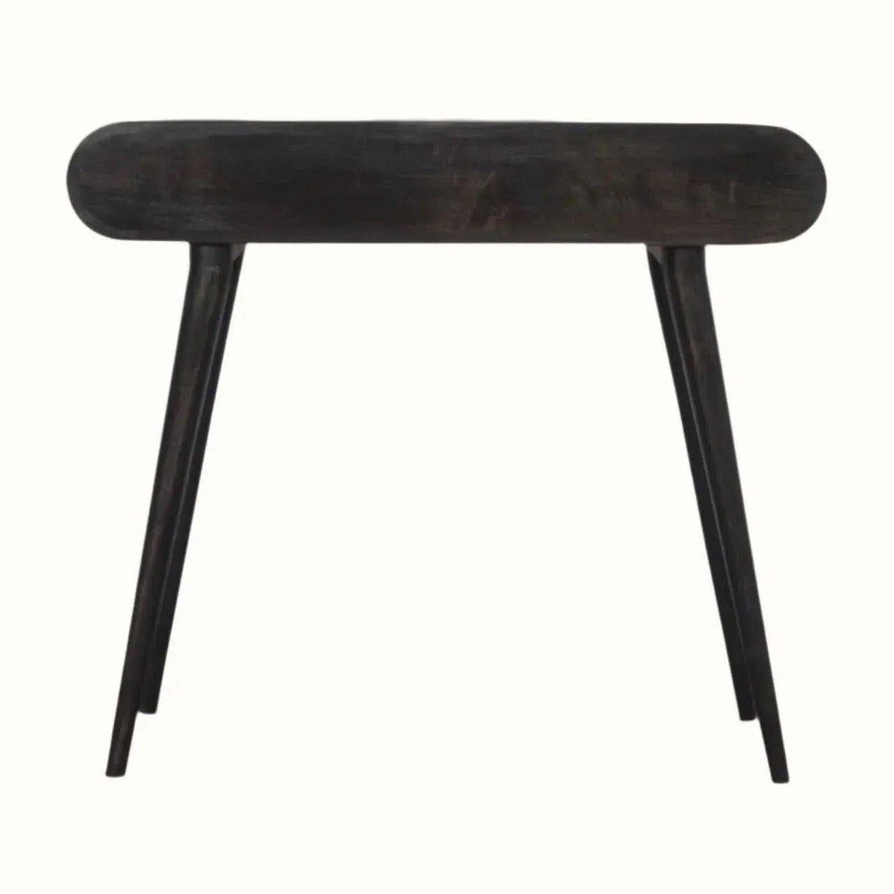 Merrill 2 Drawer Console Table - Ash Black Console Tables - Bokel Home