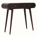 Merrill 2 Drawer Console Table - California Walnut Console Tables - Bokel Home