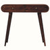Merrill 2 Drawer Console Table - California Walnut Console Tables - Bokel Home