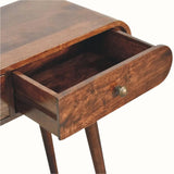 Merrill 2 Drawer Console Table - California Walnut Console Tables - Bokel Home