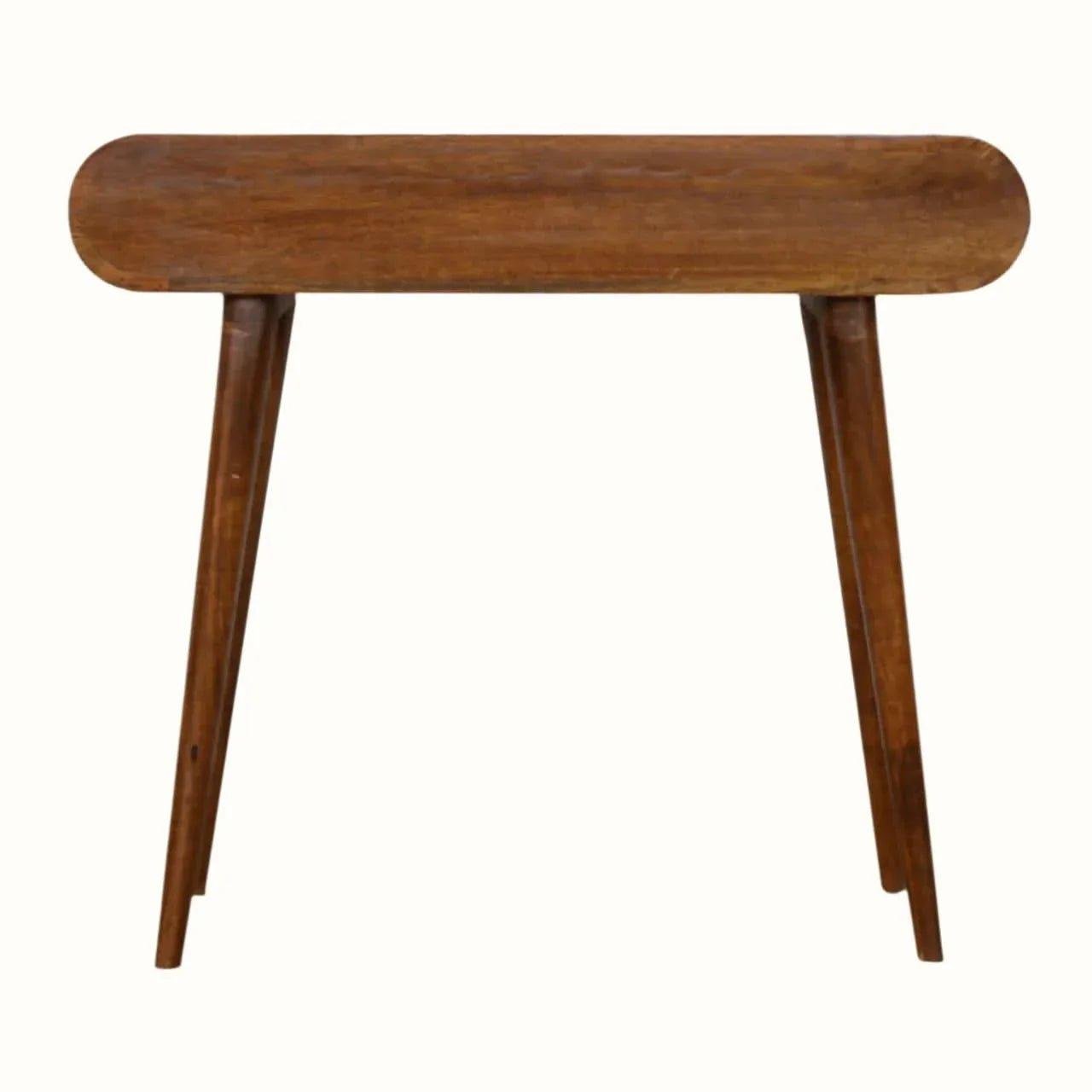 Merrill 2 Drawer Console Table - Chestnut Console Tables - Bokel Home