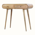 Merrill 2 Drawer Console Table - Natural Console Tables - Bokel Home