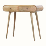 Merrill 2 Drawer Console Table - Natural Console Tables - Bokel Home