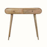 Merrill 2 Drawer Console Table - Natural Console Tables - Bokel Home