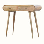 Merrill 2 Drawer Console Table - Natural Console Tables - Bokel Home