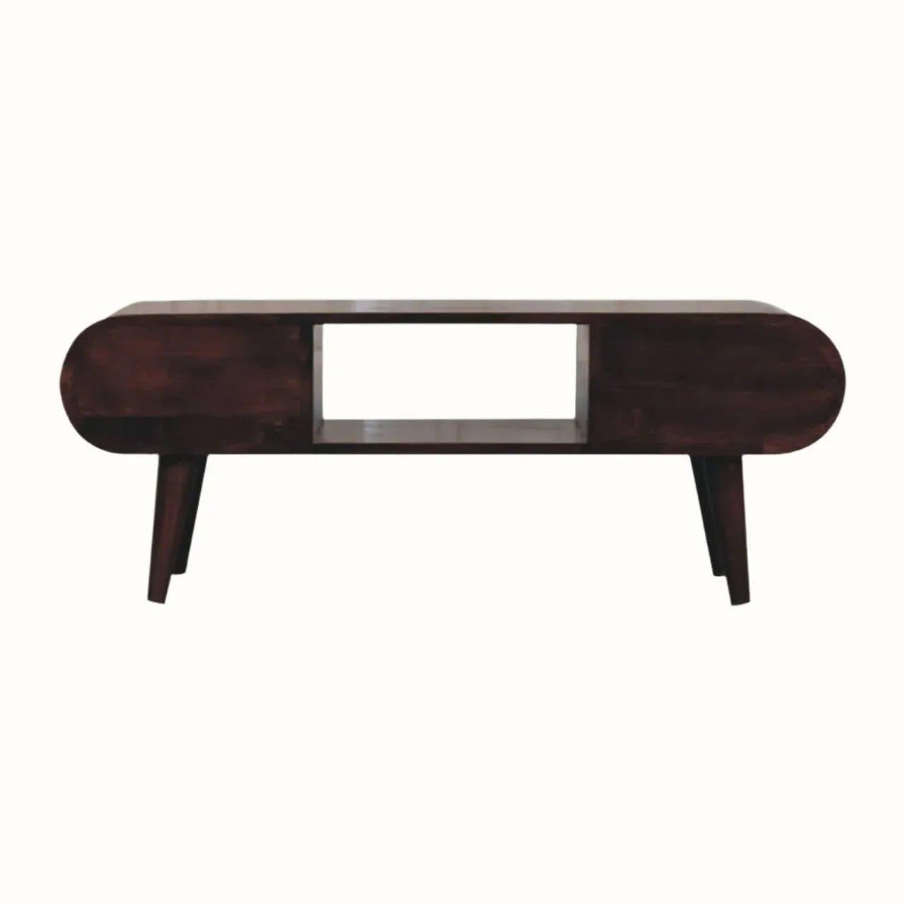 Merrill 2 Drawer Media Unit - California Walnut TV Stands - Bokel Home