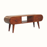 Merrill 2 Drawer Media Unit - Chestnut TV Stands - Bokel Home