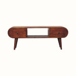 Merrill 2 Drawer Media Unit - Chestnut TV Stands - Bokel Home