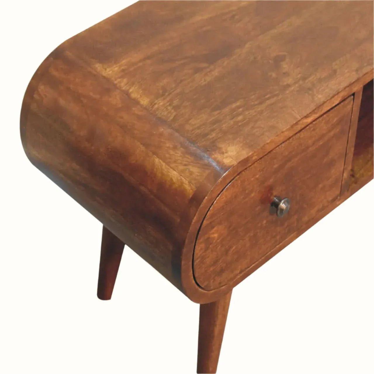 Merrill 2 Drawer Media Unit - Chestnut TV Stands - Bokel Home