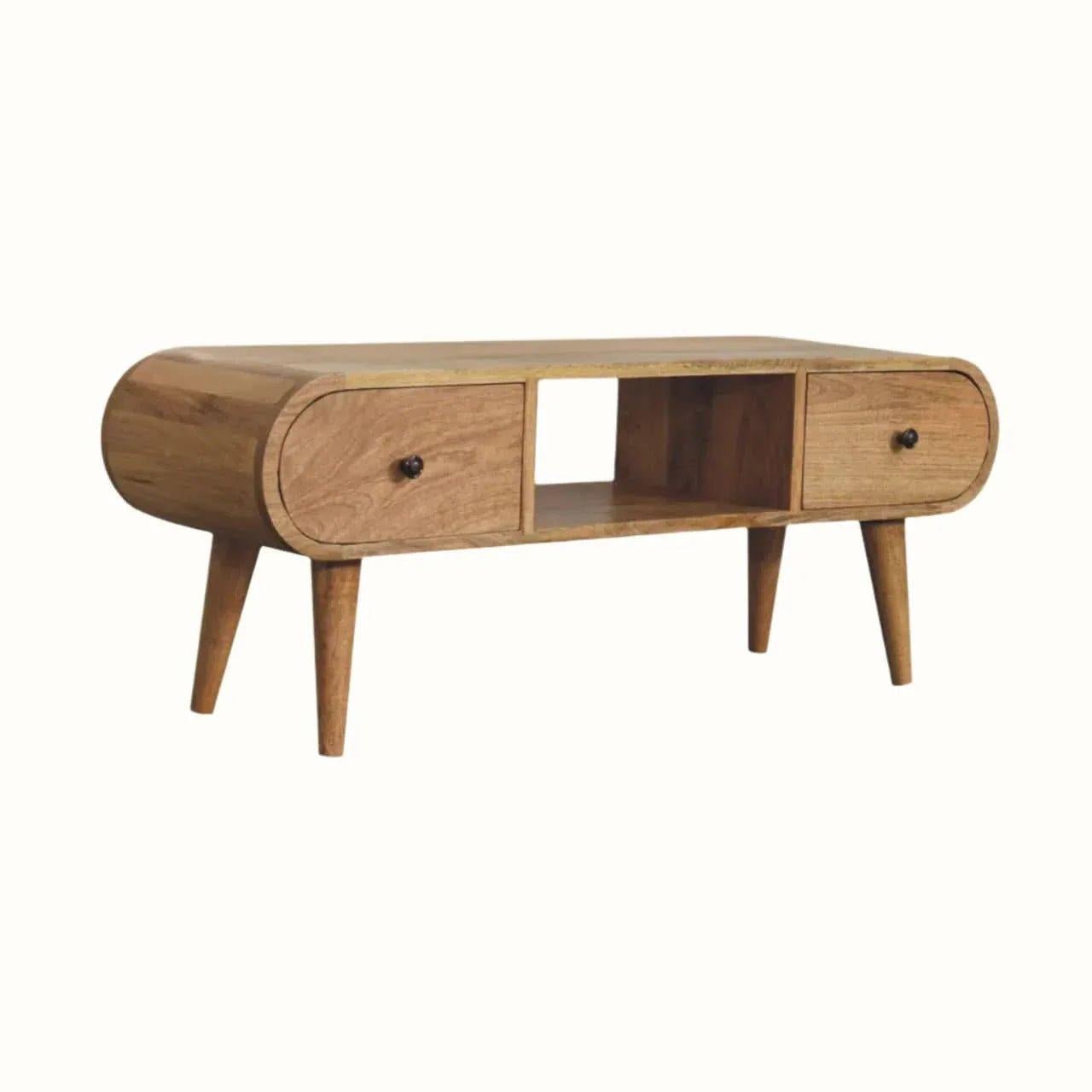 Merrill 2 Drawer Media Unit - Natural TV Stands - Bokel Home