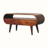 Merrill 2 Drawer TV Stand - Chestnut TV Stands - Bokel Home