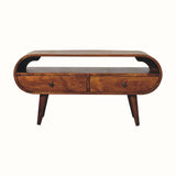 Merrill 2 Drawer TV Stand - Chestnut TV Stands - Bokel Home