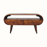 Merrill 2 Drawer TV Stand - Chestnut TV Stands - Bokel Home