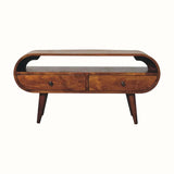 Merrill 2 Drawer TV Stand - Chestnut TV Stands - Bokel Home