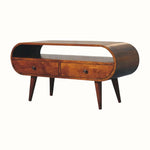 Merrill 2 Drawer TV Stand - Chestnut TV Stands - Bokel Home