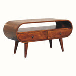 Merrill 2 Drawer TV Stand - Chestnut TV Stands - Bokel Home