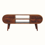Merrill 4 Drawer Media Unit - Chestnut TV Stands - Bokel Home