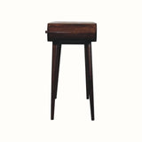 Merrill Dressing Table with Foldable Mirror, Medium - California Walnut Dressing Tables - Bokel Home